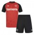 Maillot de foot Bayer Leverkusen Domicile vêtements enfant 2024-25 Manches Courtes (+ pantalon court)